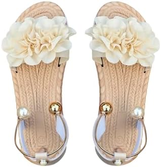 3D Floral Open Toe Bohemian Sandals Summer Ankle Strap