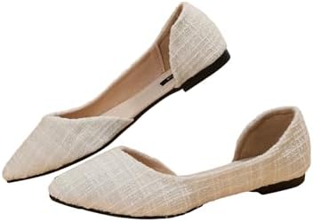 Elegant Flats Pointed Toe Slip On Work Dressy Ballet Flats