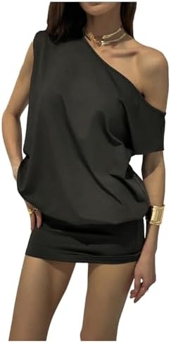 Elegant Off The Shoulder Dress Sleeveless Bodycon Casual