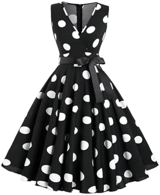 Elegant Polka Dots Maxi Dress V Neck Sleeveless Ruffle