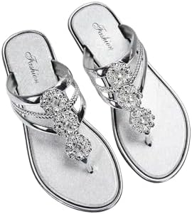 Flat Sandals Flip Flop Sandals Summer Slip on Dressy